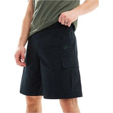 Nike Club Woven Cargo Short Siyah Erkek Şort
