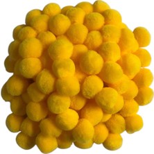 2 cm Peluş Ponpon 50 Adet (Paket) – El Sanatları, Okul ve Hobi Çalışmaları Için