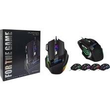 Platoon PL-1947 Rgb Işıklı Kablolu Mouse