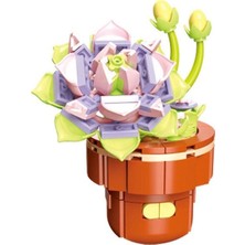 Dostoys 113-14 Blossom Mini Çiçek Blok Oyuncak Eçeverya 162  Parça 6+