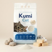 Kumi Cat Eko-Premium Marsilya Sabunu Kokulu Kedi Kumu, Güçlü Topaklanan Bentonit Kedi Kumu