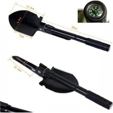 Calperia Survival Katlanabilir Pusulalı Kürek
