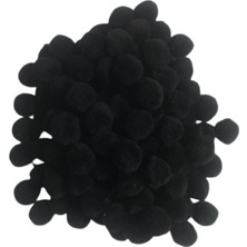 2 cm Peluş Ponpon 100 Adet (Paket) – El Sanatları, Okul ve Hobi Çalışmaları Için