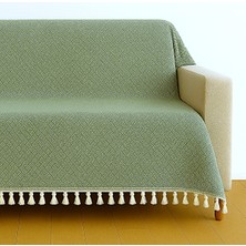 Lunga Vita Dama Desen Dokuma %100 Pamuklu Çok Amaçlı Pike Koltuk Örtüsü 180X230