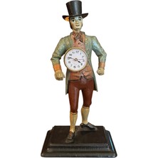 TT 41 cm Yüksekliğinde Avrupa Üretimi Clock Man Masa Saati