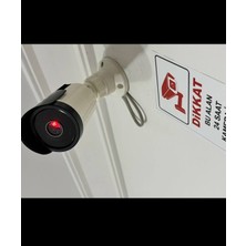 Vicon caydırıcı  Kamera Işıklı Pil ve ayak hediye kırmızı sabit ışıklı