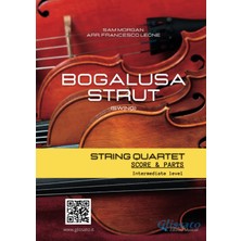 Delixa String Quartet: Bogalusa Strut (Score ): Intermediate Level (String Quartet Arrangements)