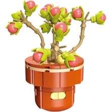 Dostoys 113-18 Blossom Mini Çiçek Blok Oyuncak Mars Çiçeği 162 Parça 6+