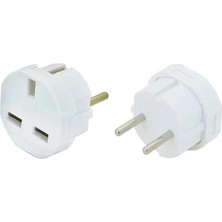 Calperia Ingiliz Priz Dönüştürücü - Yeni Model Seyahat Tipi Universal Çoklu Priz Adaptörü