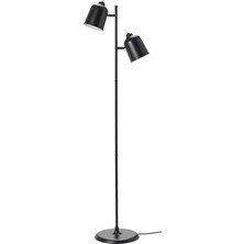 IKEA Antrasit Şık Lambader - Yer ve Okuma Lambası