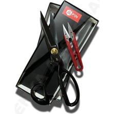 Pın - 1084 8 Inc Siyah Renk Çelik Gövde Profesyonel Terzi Makası