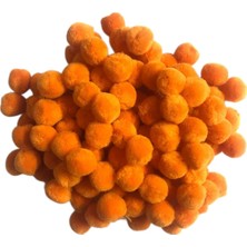 2 cm Peluş Ponpon 100 Adet (Paket) – El Sanatları, Okul ve Hobi Çalışmaları Için