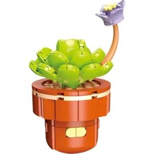 Dostoys 113-23 Blossom Mini Çiçek Blok Oyuncak Yağ Çanağı 197 Parça 6+