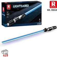 Reobrix 99010 Işın Kılıcı Mavi Yaratıcı Yapı Blok Seti Building Blocks (Lightsaber) - 629 Parça