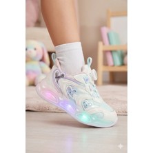 Vicco Işıklı Akıllı Bağcık Premium Kız Çocuk Spor Ayakkabı