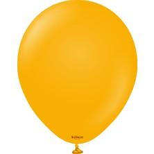 Pastel Balon Hardal Renk 10 Adet 12 Inç 30 cm