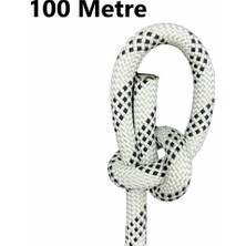 Çanta Yurdu Orca 11 mm 100 Metre Polyamid Statik Halat – Dağcılık, Kurtarma ve Gemici Ipi