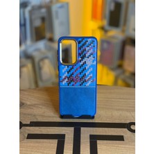 Avcı Teknoloji Market Samsung A33 Uyumlu Piksel Desenli ve Deri Detaylı Premium Stil Kılıf