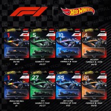 Hot Wheels Premium Formula 1 2026 Serisi 8 Araç Koli Seti Red Bull Mclaren Alpine Williams