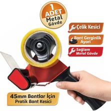 BantPazar Bant Kesici Lacco Koli Bandı Kesme Makinesi 45X100 Uyumlu Metal Gövde Paketleme Aparatı