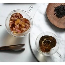 Nexgen Kalp Şeklinde Cam Bardak