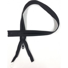 Kaban Mont Fermuarı 55 cm Siyah
