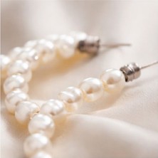 Silver Rüyalar Doğal Inci Küpe