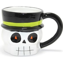 Nexgen Centilmen Iskelet 3D Kabartmalı Kupa Bardak