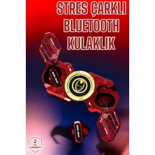 Lims Store Bluetooth Kulaklık Stres Çarklı Döndürülebilir Uzun Şarj Süreli Oyuncu Kulaklığı