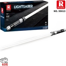 Reobrix 99013 Işın Kılıcı Beyaz Yaratıcı Yapı Blok Seti Building Blocks (Lightsaber) - 606 Parça