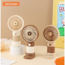 baytoptan Taşınabilir Şarjlı El Fanı Masa Üstü Telefon Tutmalı