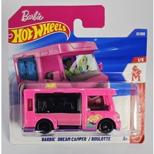 Hot Wheels Barbie Dream Camper / Roulette - Pembe  Model Araba
