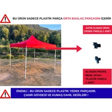 3x3 M 40 mm Altıgen Profil Tente Plastik Yedek Parçaları