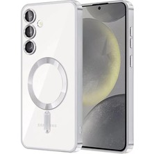 Lims Store Newface Samsung Galaxy S24 Kılıf Kross Magneticsafe Kapak - Titan Gri