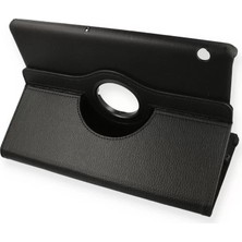Lims Store Newface Huawei Mediapad T5 10 Kılıf 360 Tablet Deri Kılıf - Siyah
