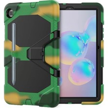 Lims Store Newface Samsung Galaxy T500 Tab A7 10.4 Kılıf Griffin Tablet Kapak - Kamuflaj