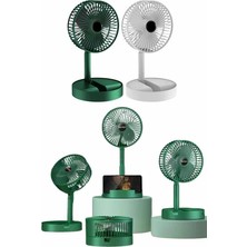 Lims Store Katlanabilir Teleskopik Şarjlı Fan Masaüstü Soğutucu Vantilatör