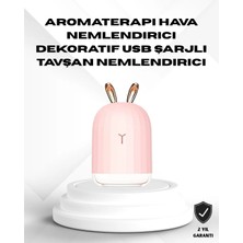 Lims Store Ultrasonik Hava Nemlendirici 200 ml Aroma Difüzör LED Işıklı Sessiz