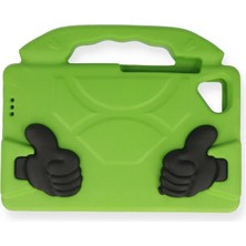 Lims Store Newface iPad 4 9.7 Kılıf Like Stantlı Tablet Silikon - Yeşil