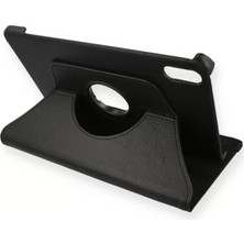Lims Store Newface Xiaomi Redmi Pad 2 Kılıf 360 Tablet Deri Kılıf - Siyah