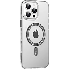 Lims Store Joko Apple iPhone 14 Pro Max Move Taşlı Magsafe Kapak - Siyah