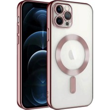 Lims Store Newface iPhone 13 Pro Kılıf Kross Magneticsafe Kapak - Rose