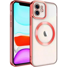 Lims Store Newface iPhone 12 Kılıf Kross Magneticsafe Kapak - Kırmızı