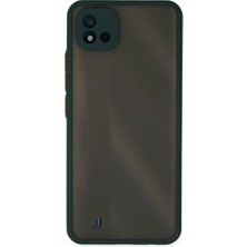 Lims Store Newface Realme C11 2021 Kılıf Montreal Silikon Kapak - Yeşil