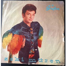 Grafson Zeki Müren -  Ecel Kapımı Çaldı / Çapkın    45 Likplak  (Dönem Baskı)