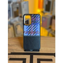 Avcı Teknoloji Market Samsung A13 Uyumlu Piksel Desenli ve Deri Detaylı Premium Stil Kılıf