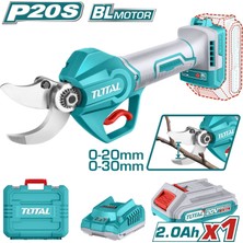 Total Lı-Ion Akülü Kömürsüz Budama Makası TSSLI203083