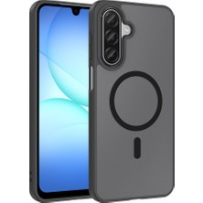 Galaxy A17 Kılıf M-Safe Şarj Özellikli Zore Babet Kapak - Siyah