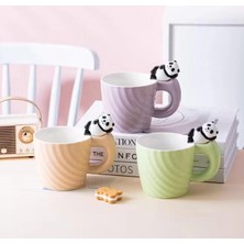 Uravas Store Panda Motifli Seramik Kupa Bardak