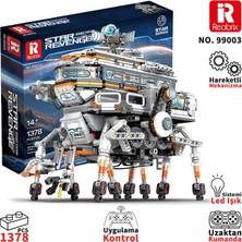 Reobrix Technic 99003 Bilim Istasyonu (Star Revenge:science Station) Kumandalı&motorlu Yapı Blok Seti Building Blocks - 1378 Parça